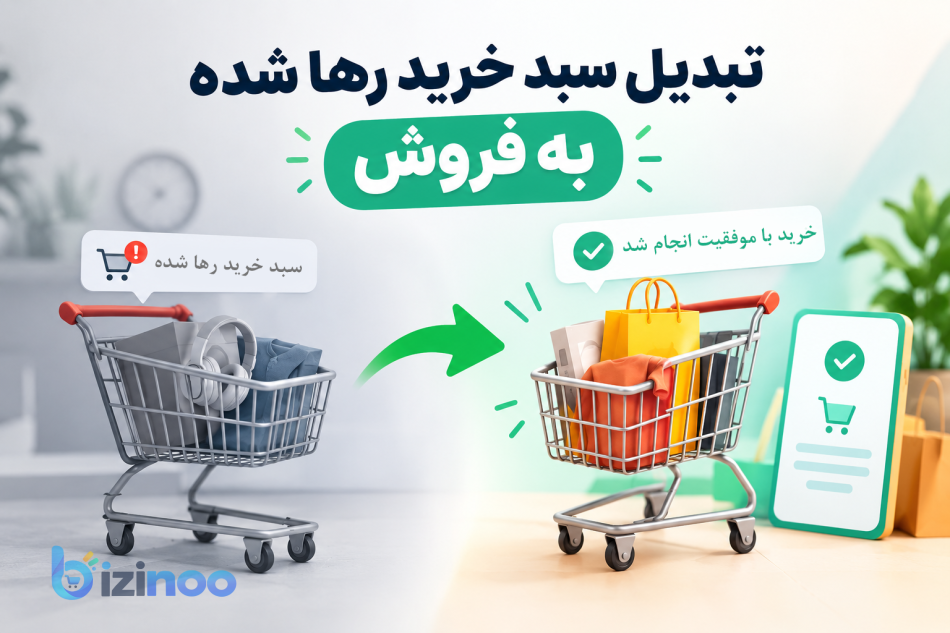 تبدیل سبد خرید رها شده به فروش